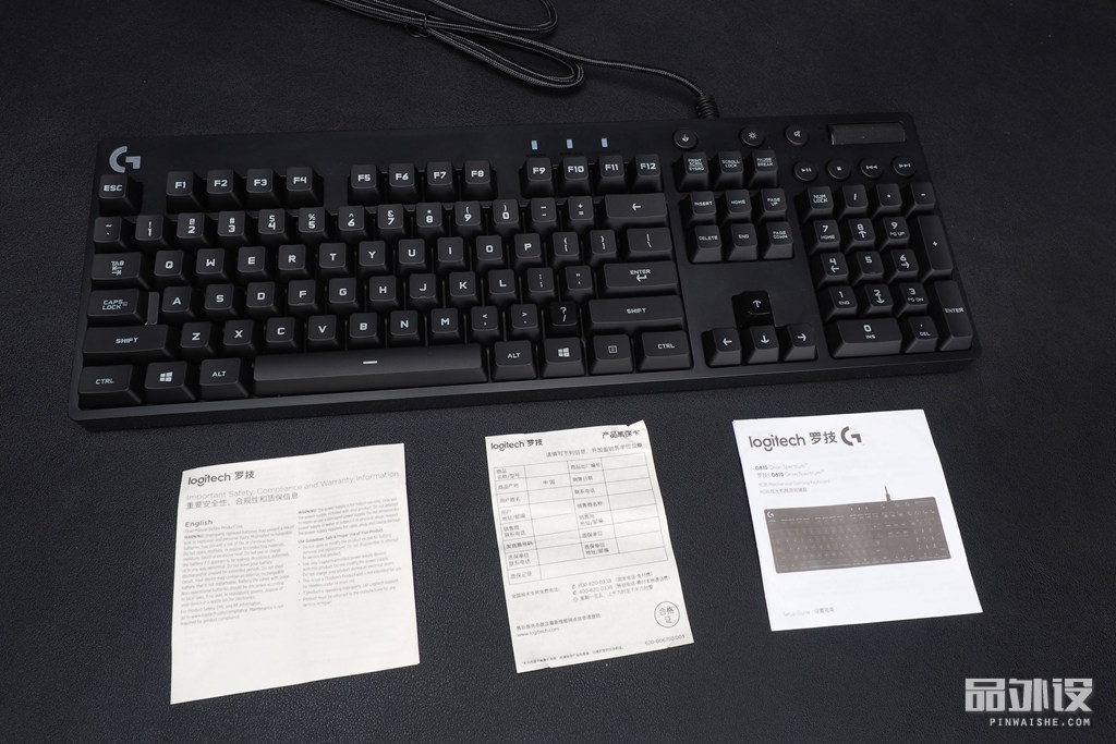 罗技G810机械键盘拆解评测——Romer-G机械轴体验