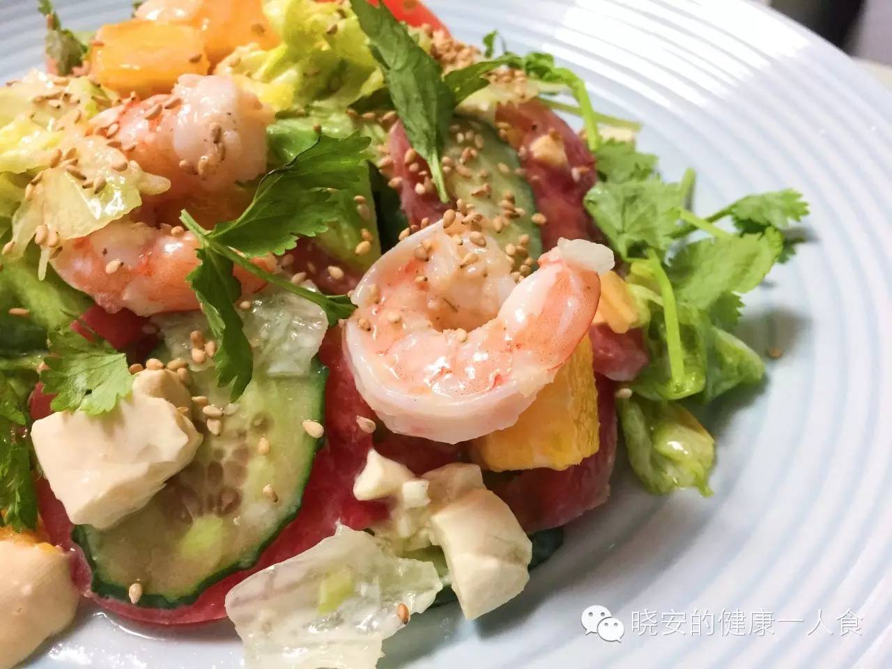 芒果爱上豆腐！虾扯啦～