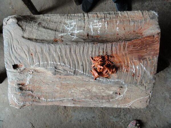 怎样用大红酸枝做茶台,朋友送来的茶台