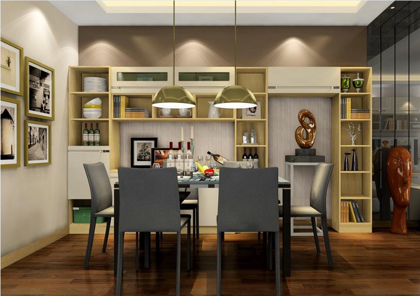 谦祥万和城186平样板间,谦祥万和城二居室