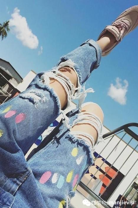 水洗洗白牛仔裤,牛仔裤水洗少年感