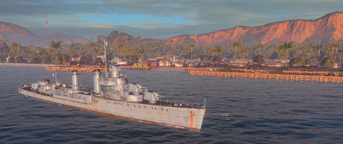 全球最先进的战舰,战舰世界最好用的五级巡洋舰