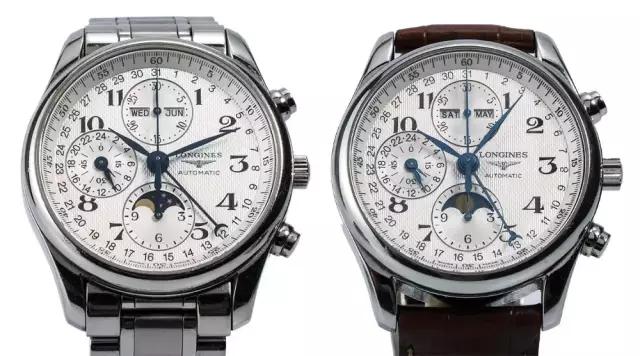 浪琴月相gs真假对比,浪琴手表质保卡真假图片对比