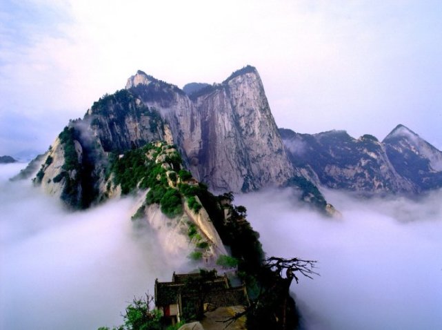 一日登华山尽览奇险天下第一山,奇险天下第一山华山视频