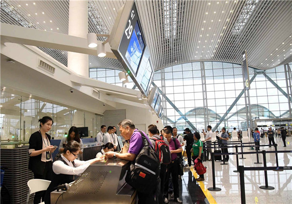 白云机场t2航站楼开放时间,白云机场站什么时候建成启用