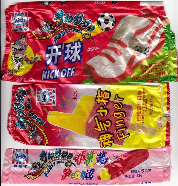和路雪红糖冰粉口味冰棍,盘点那些你没吃过的冰棍