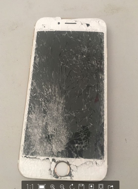 iphone6s碎屏会进水吗,iphone6屏幕碎了换屏