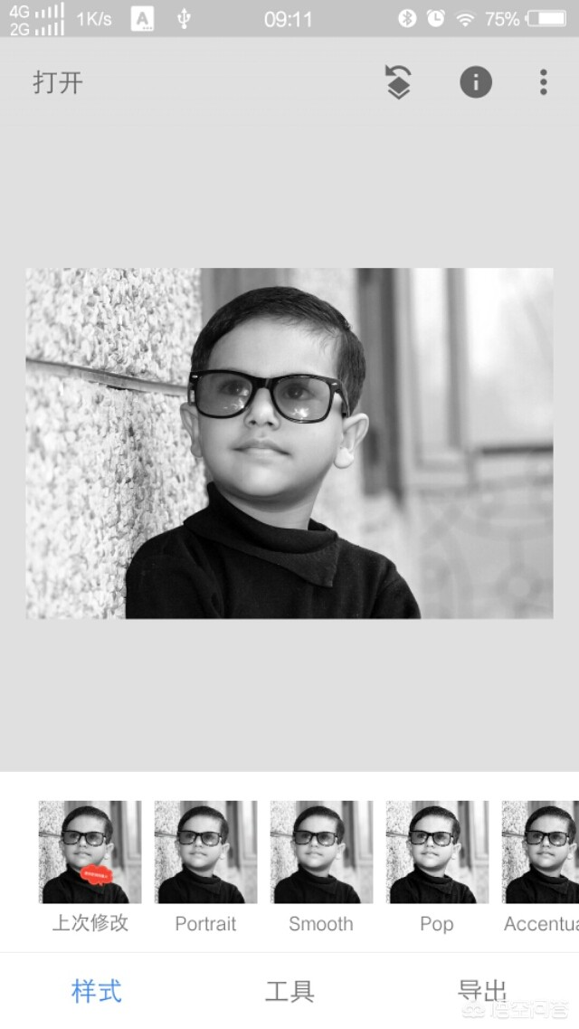 snapseed调反光照片,snapseed照片如何去雾