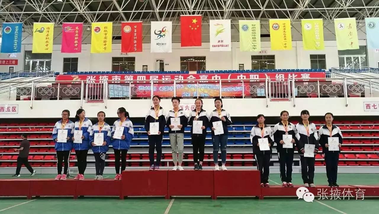 甘肃省第五届中学生运动会张掖,甘肃第五届中学生运动会成绩表