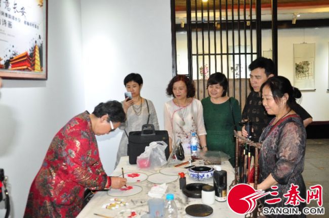 “秦风秦韵读长安禧福祥书享会”在西安培华学院举行