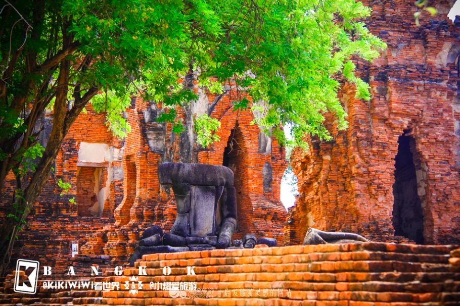 大城府古迹探索,泰国大城府避世佛塔之残缺与圆满
