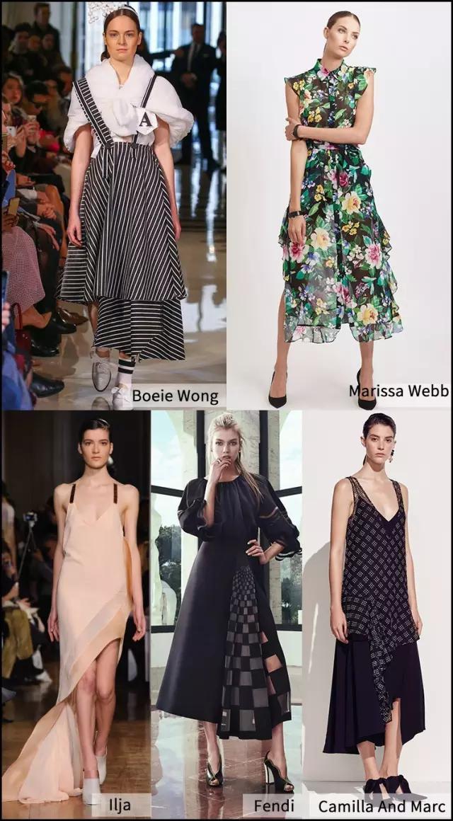 穿上不规则连衣裙，懒女人也一秒变时髦