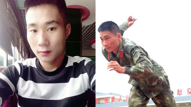 换装后的兵哥精神面貌焕然一新,退伍军人变装特警