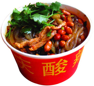 正宗重庆酸辣粉去哪培训好,西安专业酸辣粉培训班