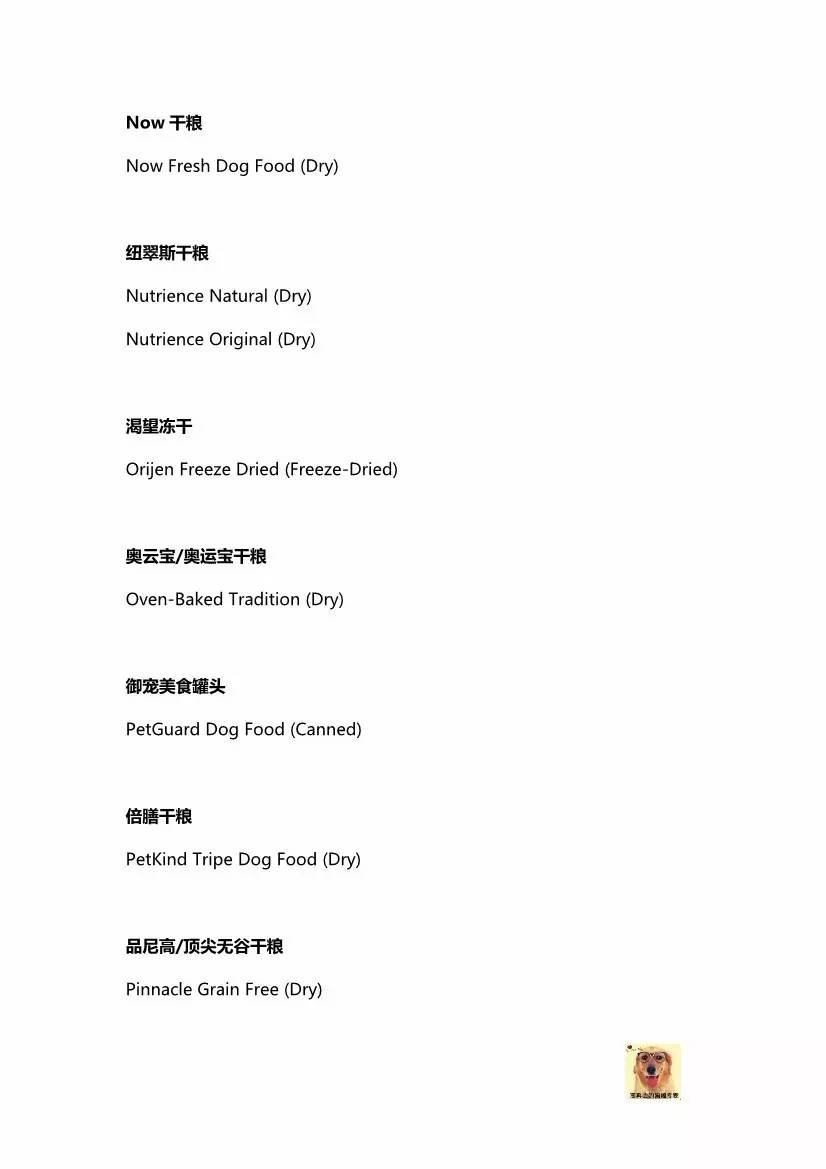 狗粮外国测评推荐哪个品牌,美国狗粮排名平价狗粮