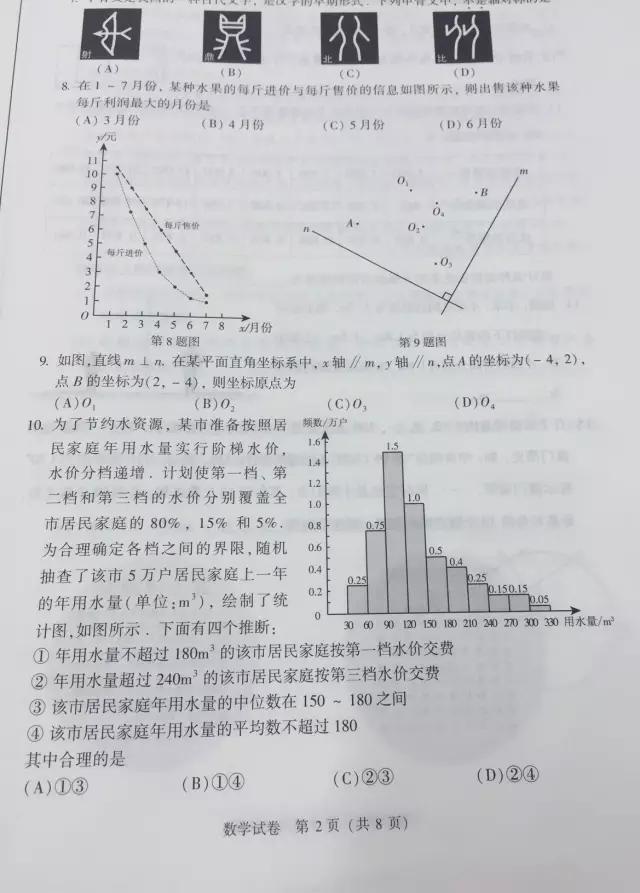 北京中考数学压轴题解题方法突破,北京中考数学真题2019