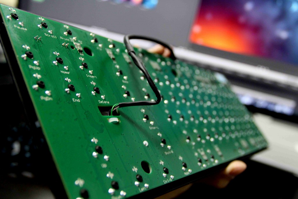 ganss87键盘拆解,ganss键盘青轴