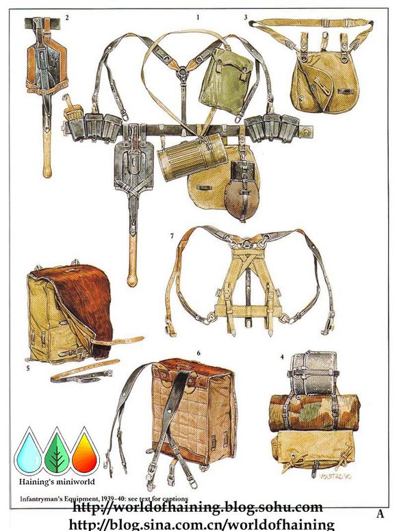 二战中一名普通德军的装备：因为专业，所以战力力爆表啊！