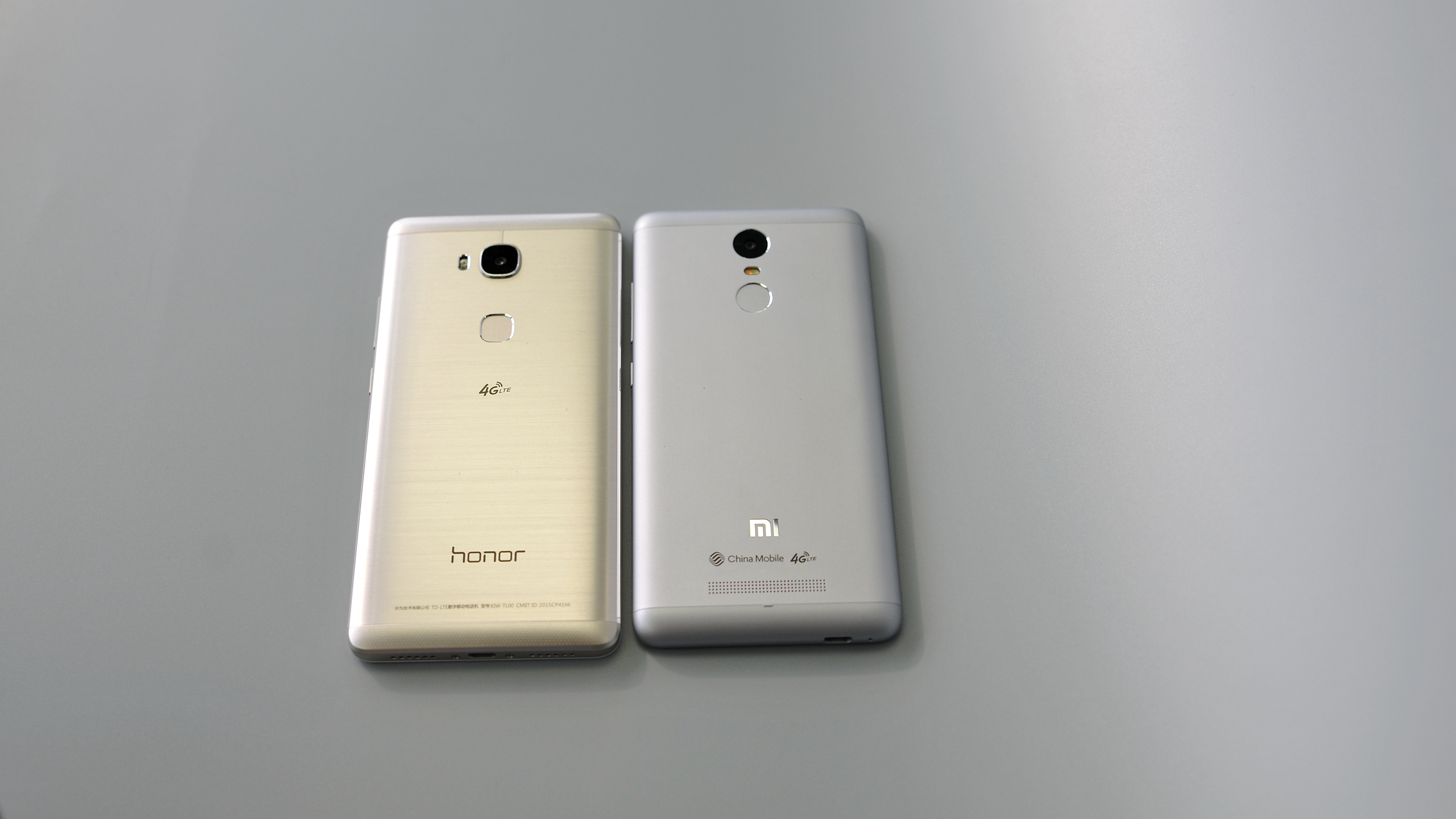 红米note2对比荣耀5x,荣耀5x对比红米note3