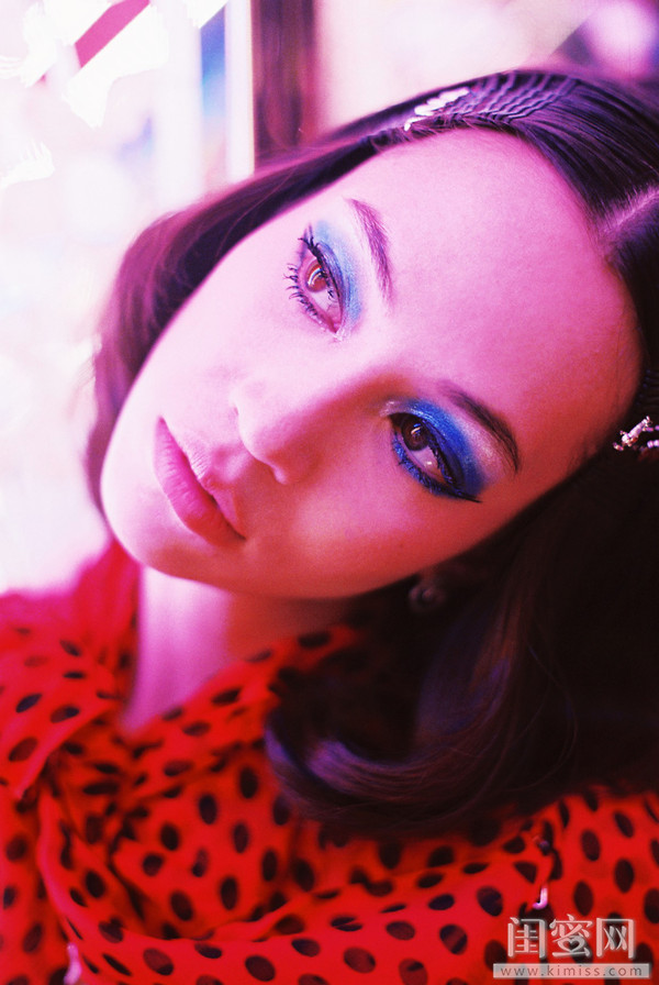 电眼狙击,水原希子复古穿搭