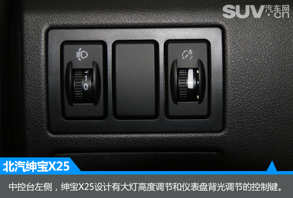 代步好选择SUV汽车网评测北汽绅宝X25
