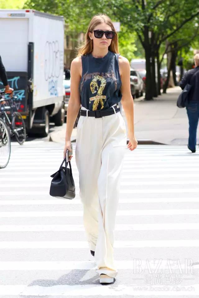 阔腿裤走开！你需要的是一条Paperbagwaist