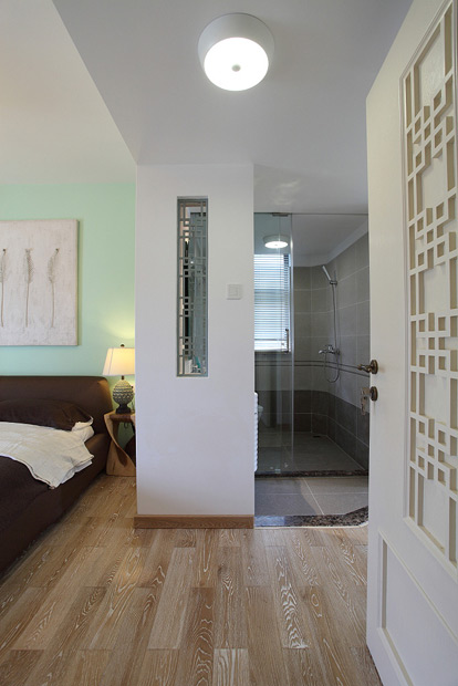 小户型轻奢风套内67平方三房两卫,繁华都市中的一处静谧