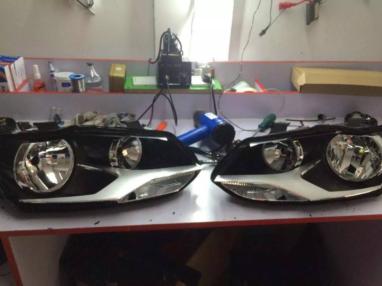 成都哪家改汽车灯好,改车灯成都