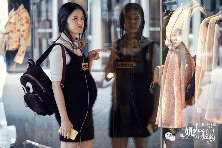 姚晨二胎大肚照,姚晨怀孕挺大肚现身红毯