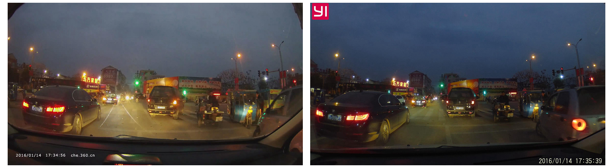 小蚁智能行车记录仪拆解,小蚁智能摄像机和360