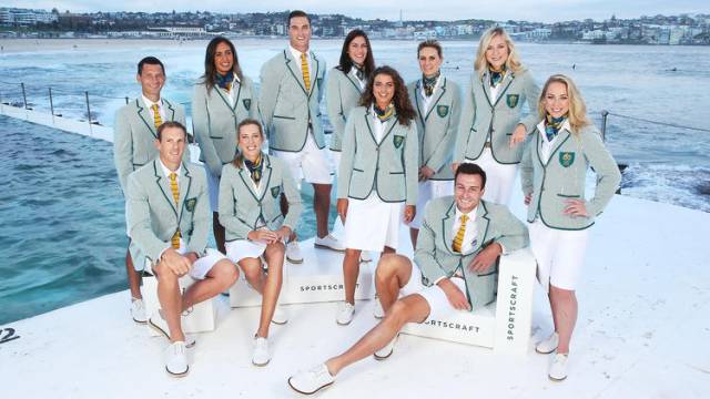 里约奥运会中国男篮出场服装,里约奥运会运动员服装