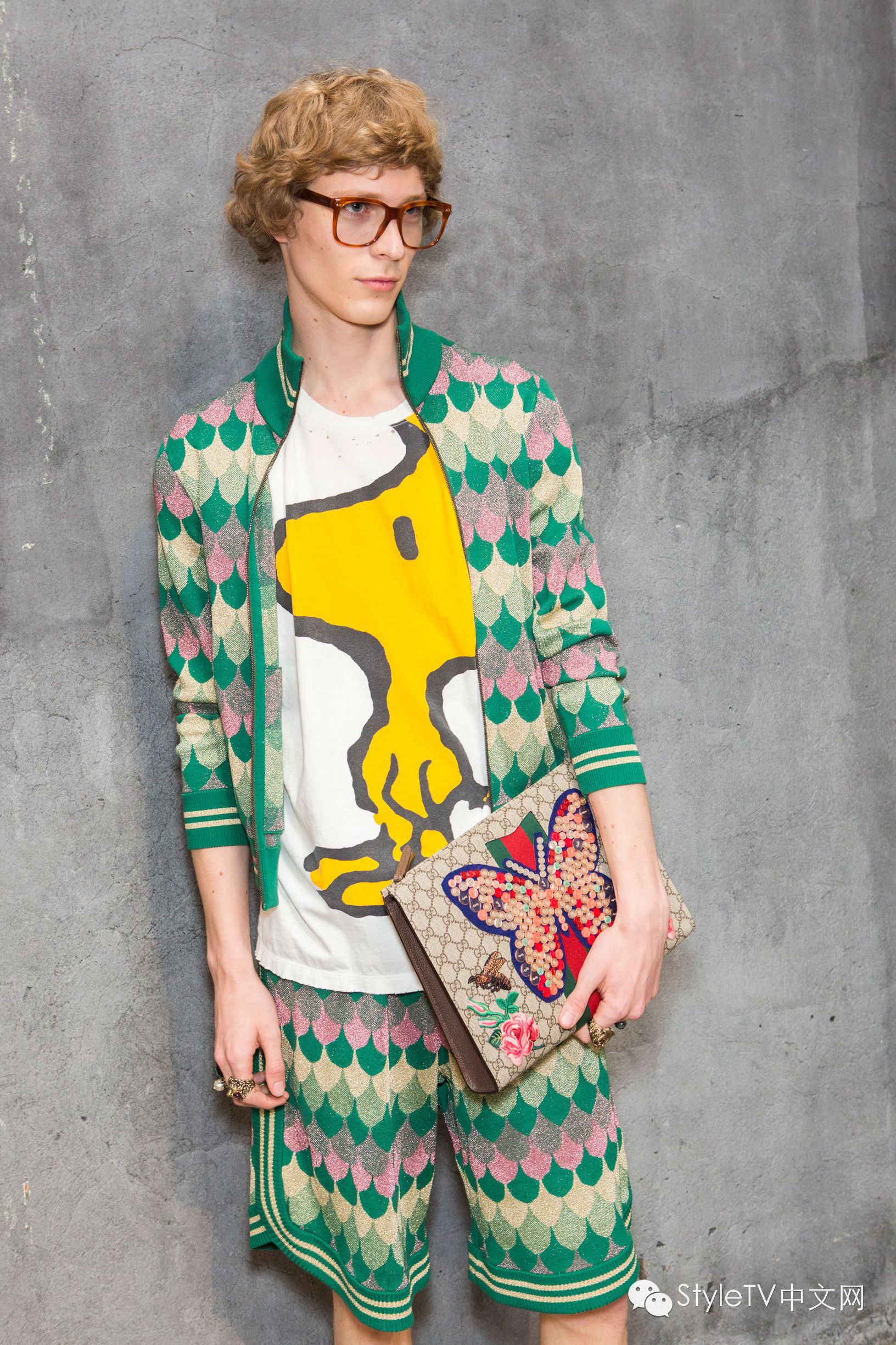 美cry！窥探躲在GUCCI后台的少男少女们