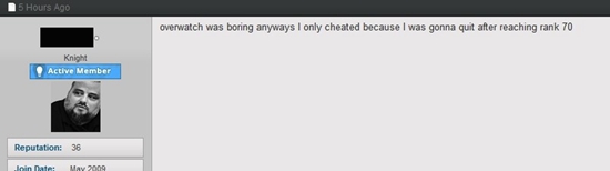 守望先锋账号发生变故,守望先锋开挂被举报的后果