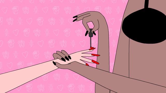 美甲的危险,长期美甲七大危害没想到竟然全中