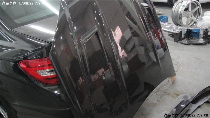 全记录怪兽版奔驰C63AMG改装C74