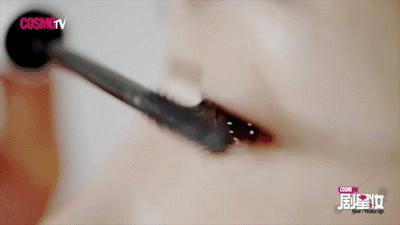 见过江疏影本人,化妆前后的江疏影