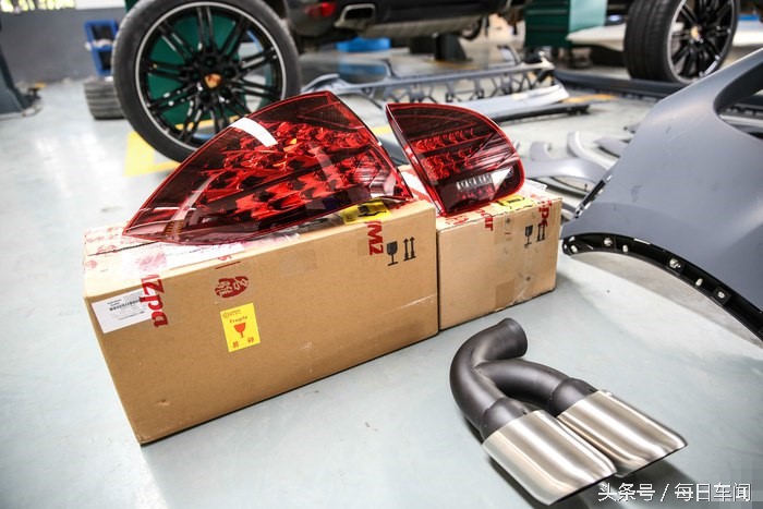 卡宴升级gts包围费用,16款卡宴改gts包围多少钱