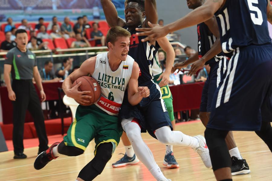打败美国梦之队立陶宛,击败梦六