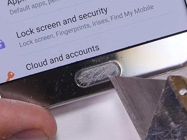 三星note10屏幕防刮测试,三星note7防水测试