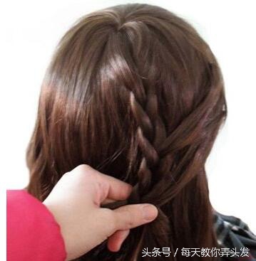 蜈蚣辫子编法大全简单又漂亮,儿童编发蜈蚣辫子详细图分解