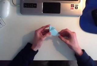 折纸小老鼠简单折纸教程,小老鼠的折纸方法