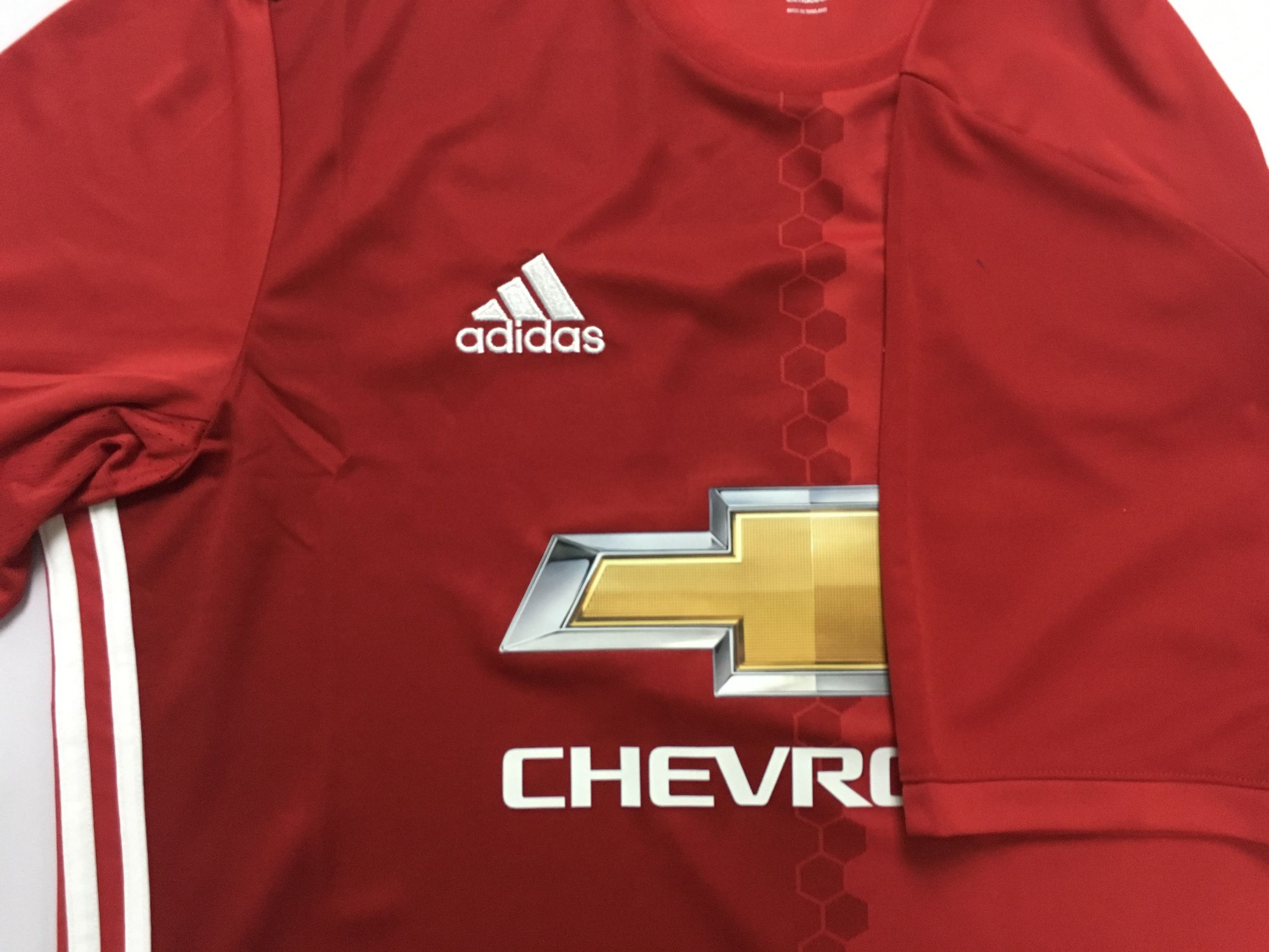 曼联新赛季球衣球员版和球迷版,曼联16-17队服