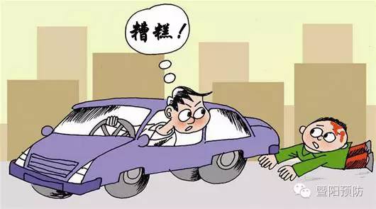 开车撞人后没停下来怎么判,开车撞人后正确处理流程