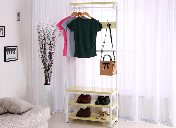 为什么小资女都爱衣帽架?看完感叹这才是收纳的艺术!