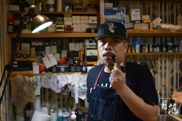 纹身师与绘画艺术,他是纹身师