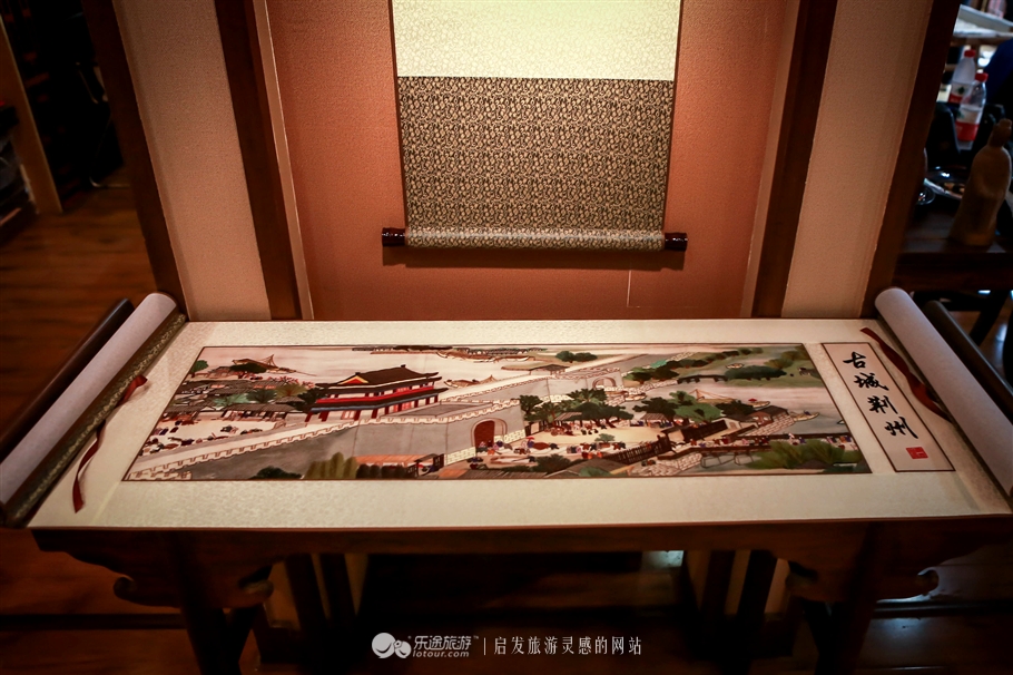 寰行中国，我在荆州古城学楚绣