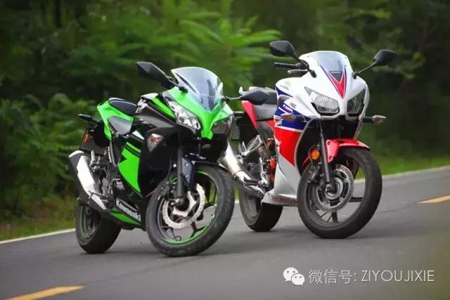 2017款ninja250和18款,ninja250排气四缸对比r6