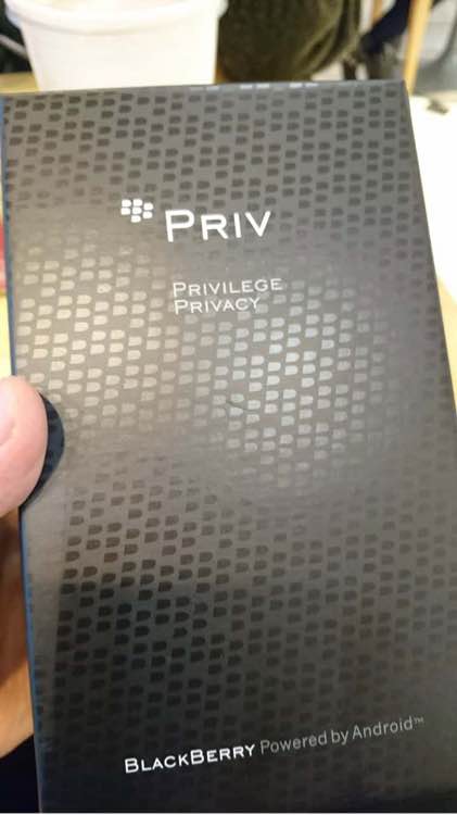 黑莓priv二手开箱,黑莓privblackberry测评