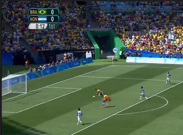 内马尔15秒进球,2016年里约奥运会内马尔打入几球