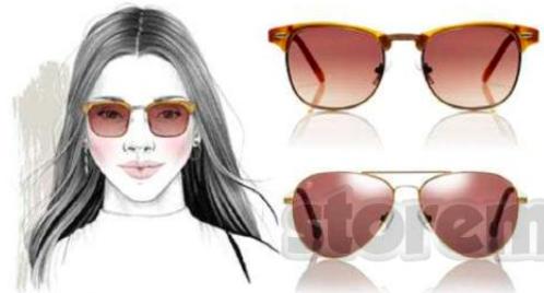 怎样选择和自己脸型适合的墨镜,如何选适合自己脸型的墨镜